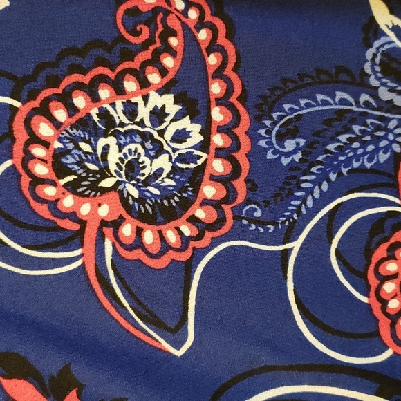 Dana Buchman short sleeve button-up top, medium - Picture 2 of 6